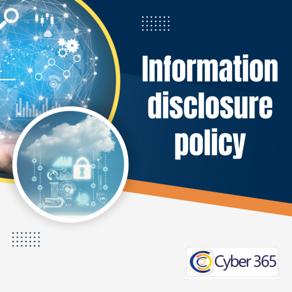 Information disclosure policy