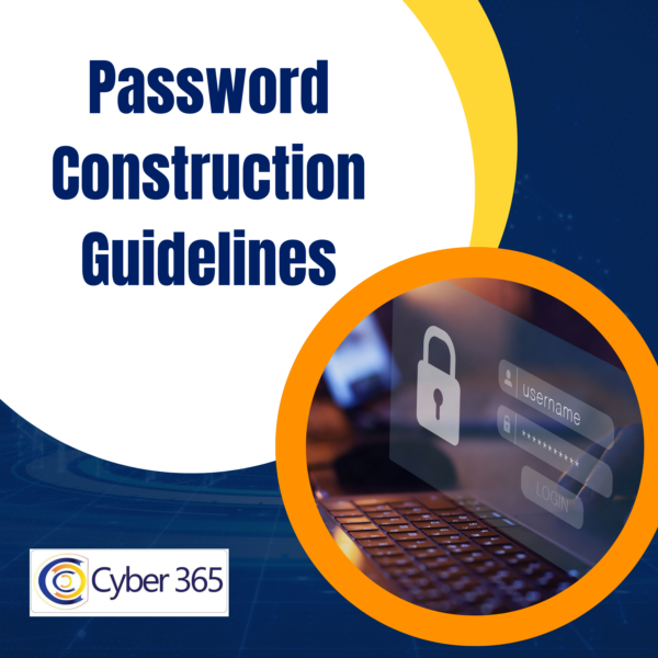 Password Construction Guidelines