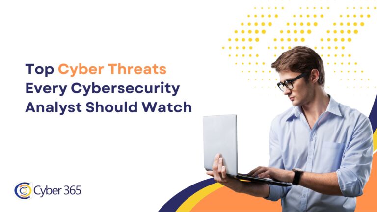 Top Cyber Threats Every Cybersecurity Analyst Should Watch